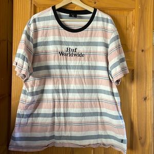 HUF striped T-shirt, Men’s: XXL